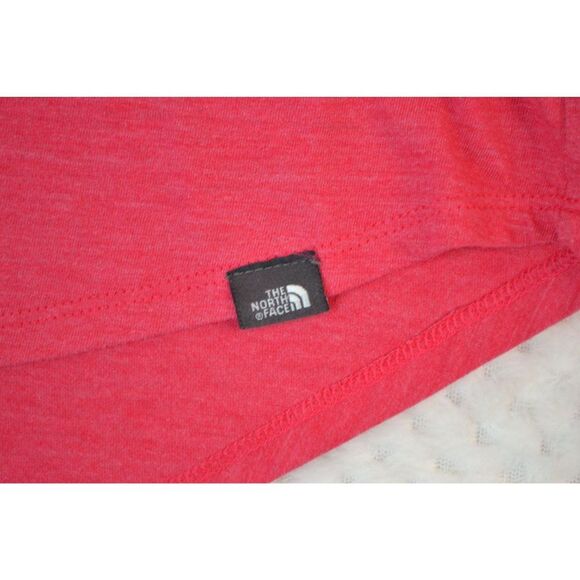 The North Face Women's Large Classic Fit Pink Long Sleeve Round Neck Shirt - Picture 4 of 11